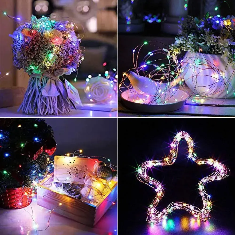 Гирлянда музыкальная Роса от USB 10 м 100 LED Разноцветный (234574871) - фото 3