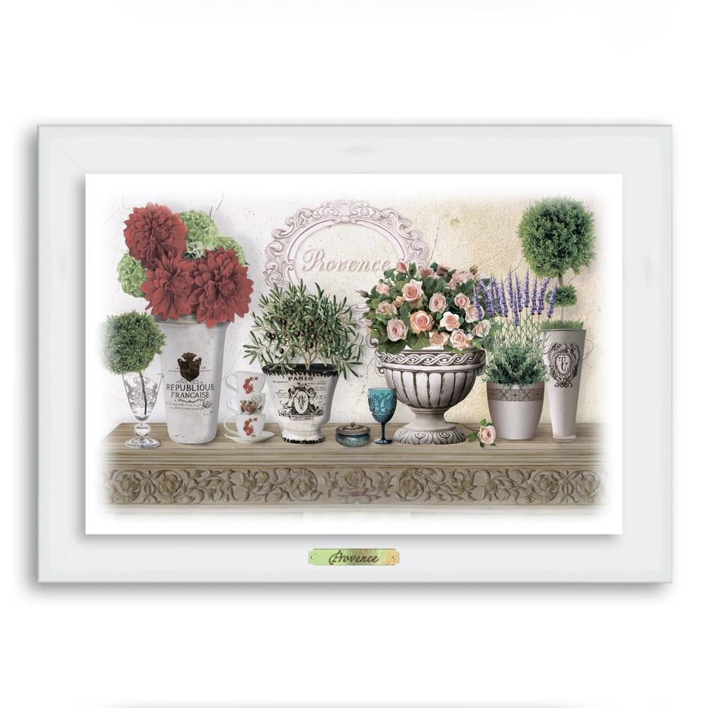 Картина-эко Прованс Букеты георин и роза 190х265 мм Белый (пр0102б15х225) Картина-эко Прованс Букеты георин и роза 190х265 мм Белый (пр0102б15х225)