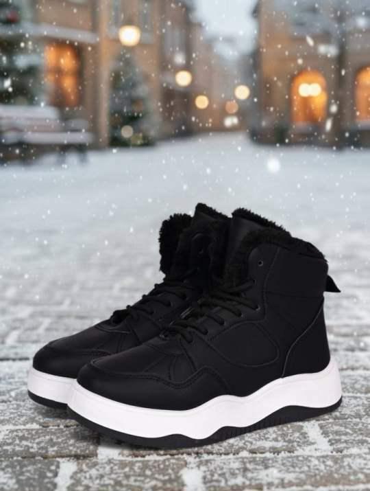 Кроссовки женские Loretta K961 зимние р. 40 Черный (30823537) Кроссовки женские Loretta K961 зимние р. 40 Черный (30823537)