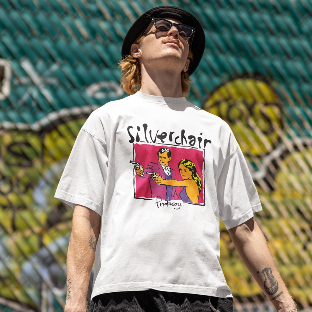 Футболка унисекс Silverchair Findaway L Белый (0000014462)