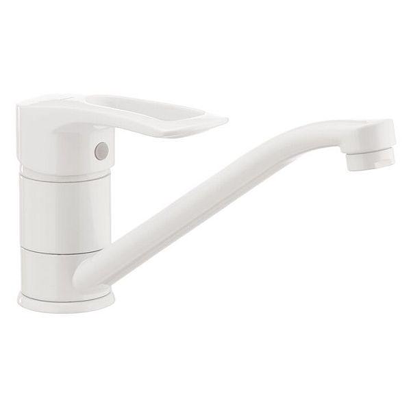 Смеситель для кухни Haiba Hansberg 004 White (HB0182) Смеситель для кухни Haiba Hansberg 004 White (HB0182)