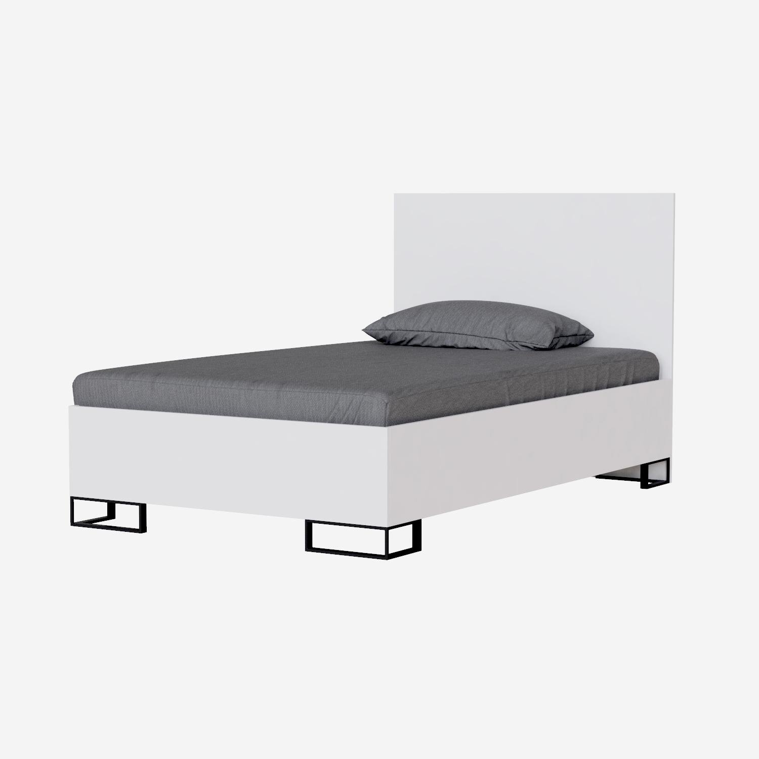 Ліжко Ascet 1,2 м 1270x1000x2060 мм Аляска (GAAS07010000030)