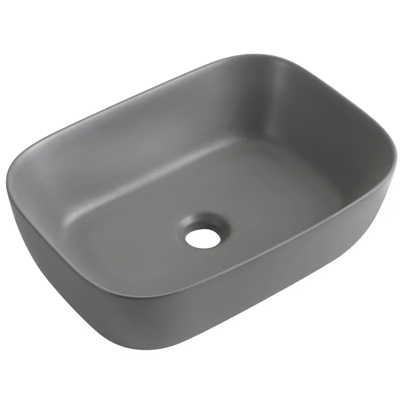 Раковина накладная MIXXUS Premium DIVERSE-0116 455x330x135 мм Gray (MP6651)