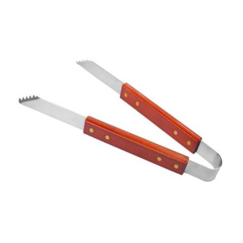 Щипці для барбекю Stenson Євро MH-0914 36 см з дерев'яними ручками (54b052a5) - фото 3