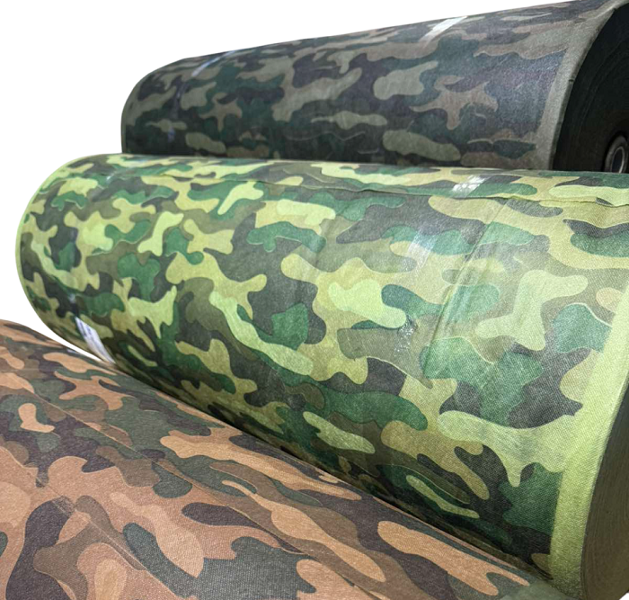 Агроволокно Agros 60 г/м2 1 м Камуфляж болотный - фото 3