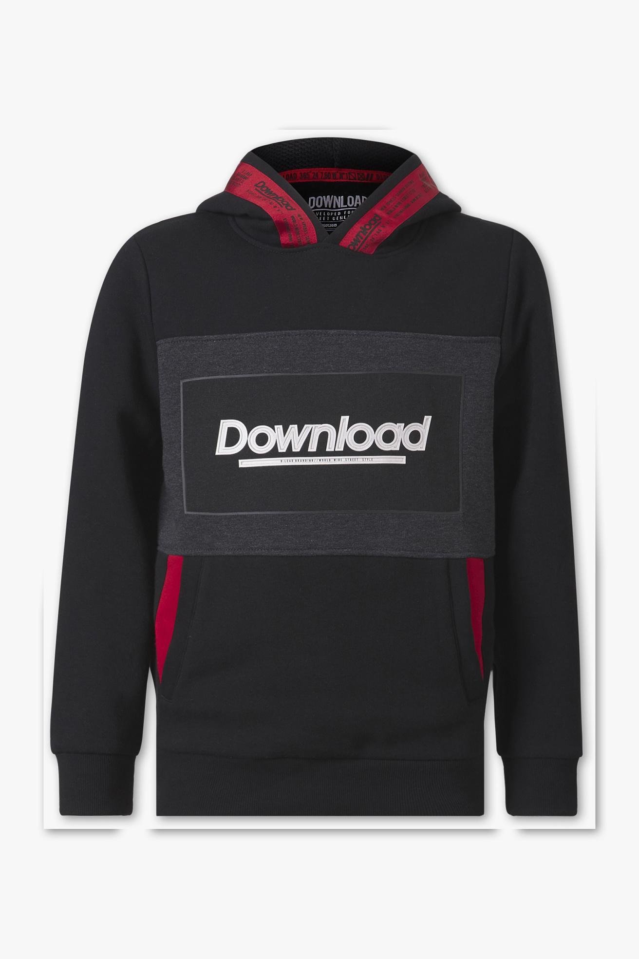 Толстовка для хлопчика C&A з капюшоном розмір 146-152 см Чорний (2050243)