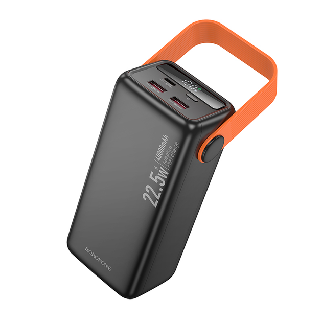 Повербанк BOROFONE BJ66 Magnifico 22.5W+PD20W 40000 mAh Black (KST-6941991115141) Повербанк BOROFONE BJ66 Magnifico 22.5W+PD20W 40000 mAh Black (KST-6941991115141)