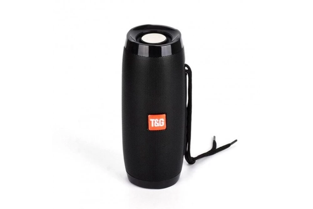 Портативна колонка бездротова TG-157 LED Black (373652)