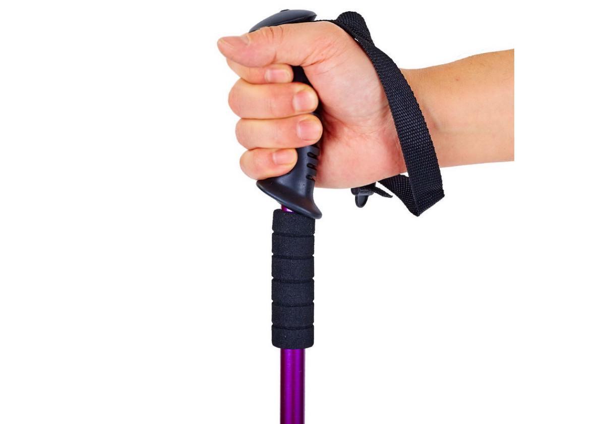 Палиця для скандинавської ходьби EasyFit SKY ROAD Фіолетовий (EF-2471-V) - фото 4