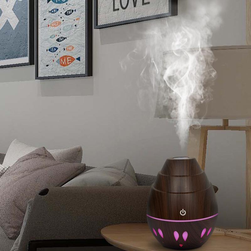 Увлажнитель воздуха Humidifier с подсветкой RGB 130 мл - фото 7