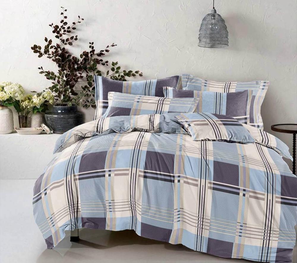 Комплект постельного белья Pretty Клетка двуспальная ранфорс 9614 (DR010760)