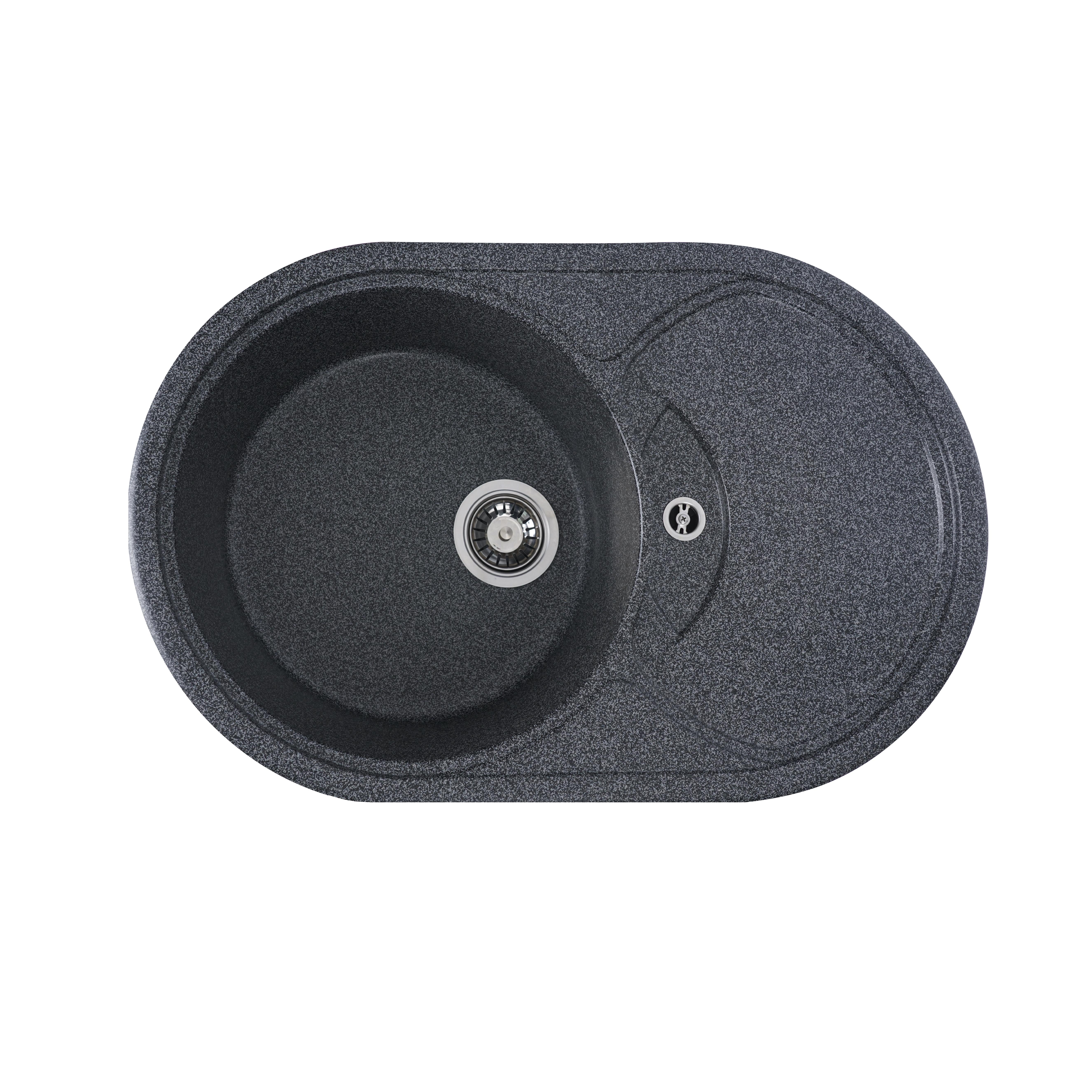 Мойка для кухни Platinum 7750 Gazzo гранит глянец Графитовый (000024890)