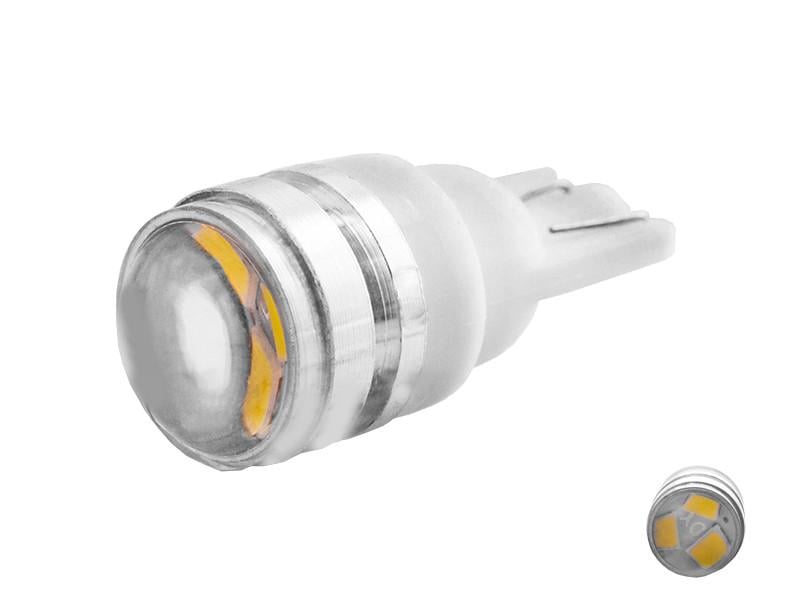 Автолампа світлодіодна з лінзою T10 W5W 12 В SMD2835-3led Білий (2443) Автолампа світлодіодна з лінзою T10 W5W 12 В SMD2835-3led Білий (2443)