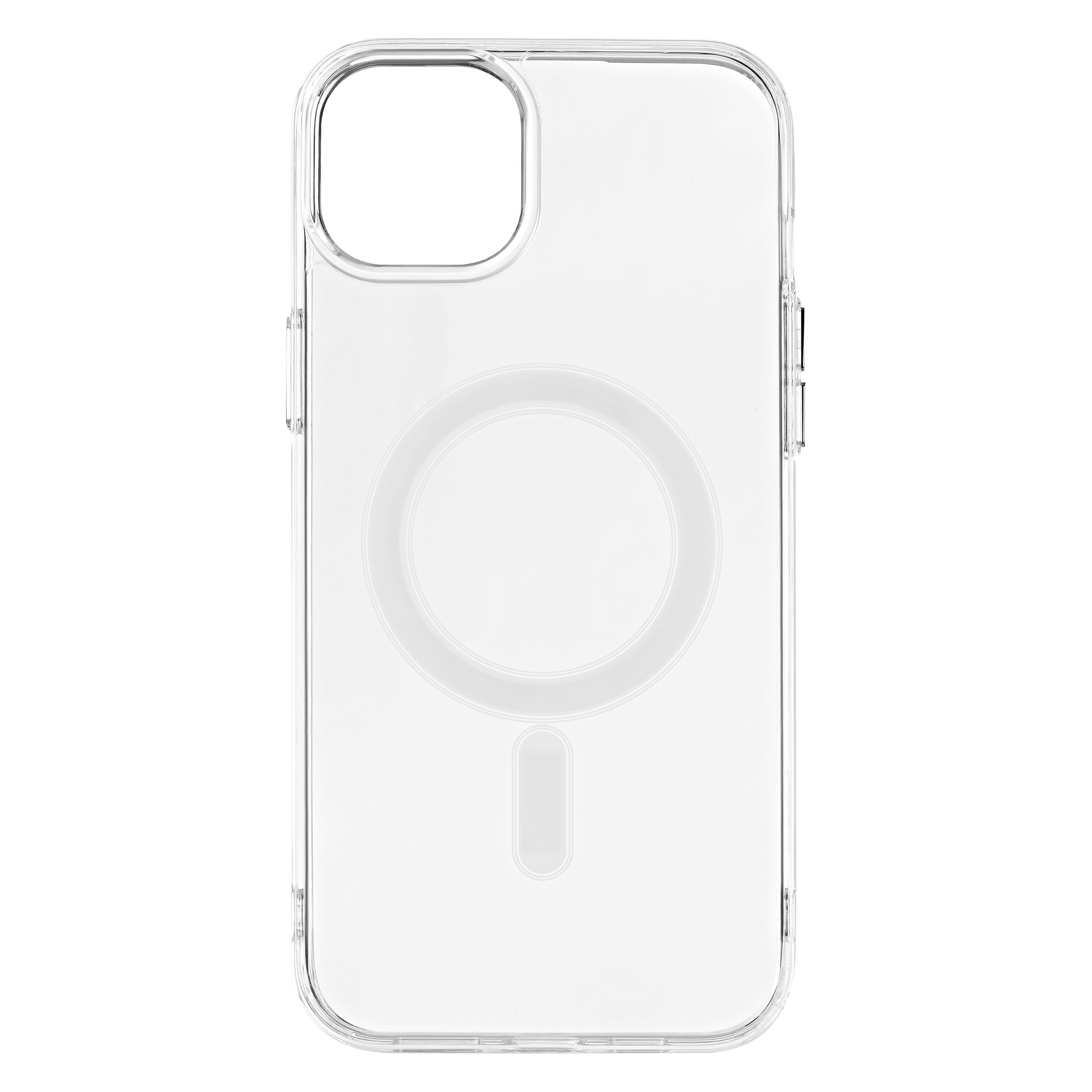 Чохол 2E Basic для Apple iPhone 15 Plus, Transparent MagSafe Cover, Clear (ERC-2E-IPH-15PRM-OCLS-CL)