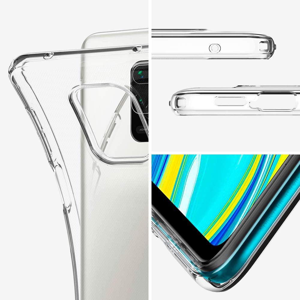 TPU чехол Epic Transparent 1,0mm для Xiaomi Redmi Note 9s/Note 9 Pro/Note 9 Pro Max Бесцветный (прозрачный) - фото 4