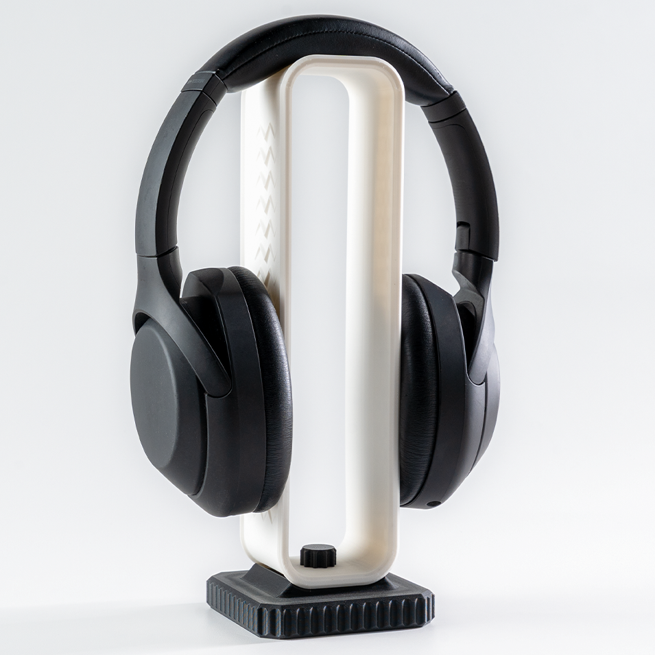 Подставка настольная для наушников пластик