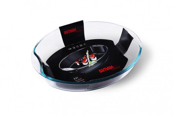 Форма для запекания Simax Exclusive 2,5 л овальная (s7536) - фото 3 Форма для запекания Simax Exclusive 2,5 л овальная (s7536) - фото 3