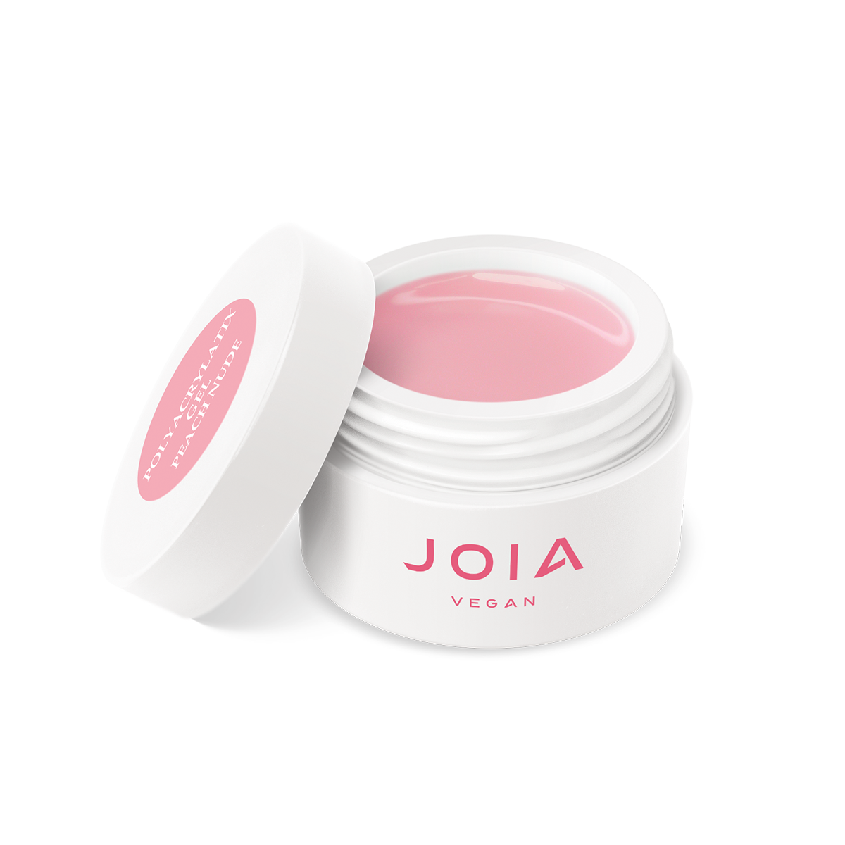 Полігель JOIA vegan PolyAcrylatix Gel Peach Nude 15 мл - фото 1