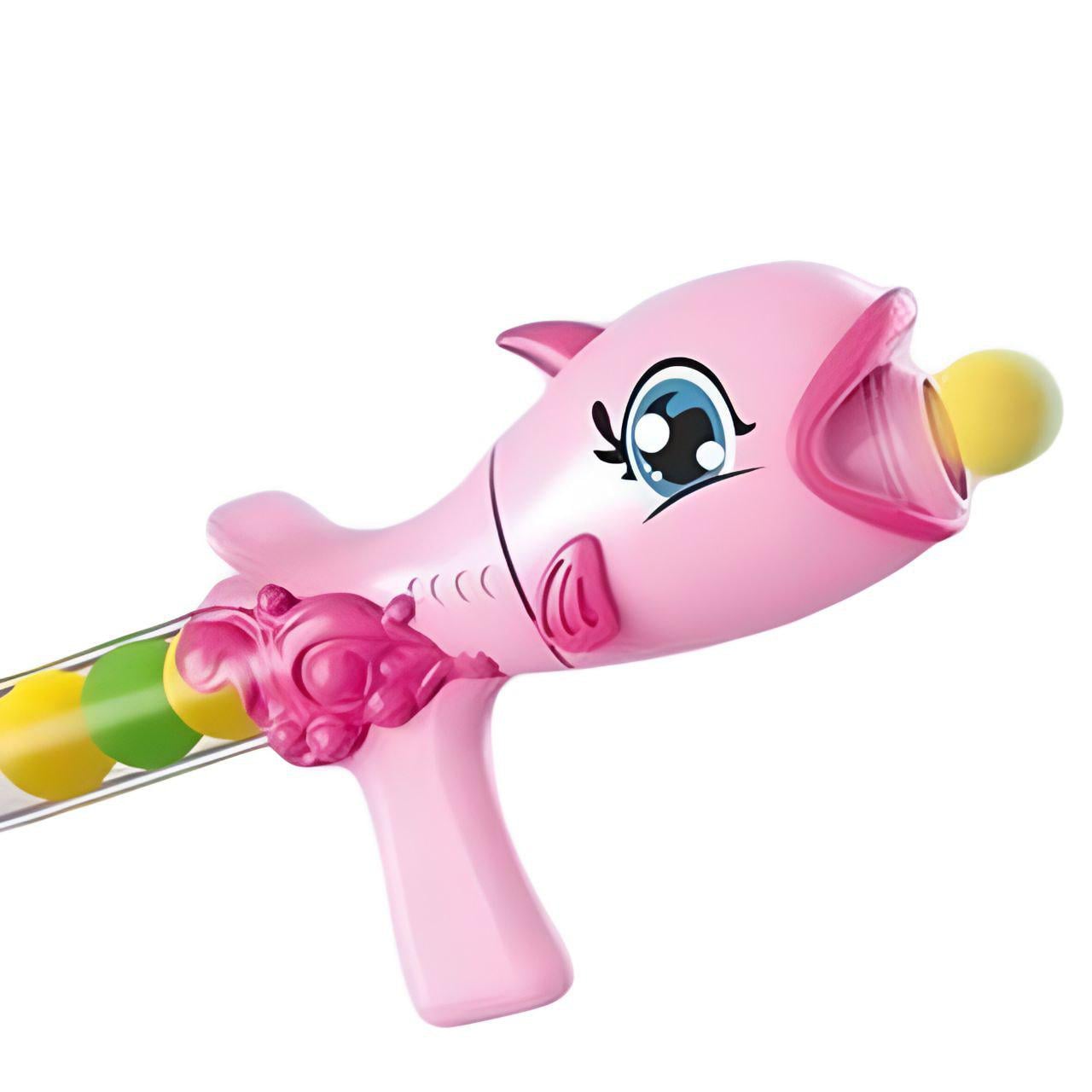 Пистолет игрушечный помповый с 6 мягкими патронами Розовый (5006 A) Пистолет игрушечный помповый с 6 мягкими патронами Розовый (5006 A)