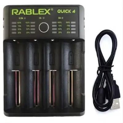 Зарядное устройство Rablex RB-404 4 канала Ni-Mh/Li-ion/Ni-CD/18650 Зарядное устройство Rablex RB-404 4 канала Ni-Mh/Li-ion/Ni-CD/18650