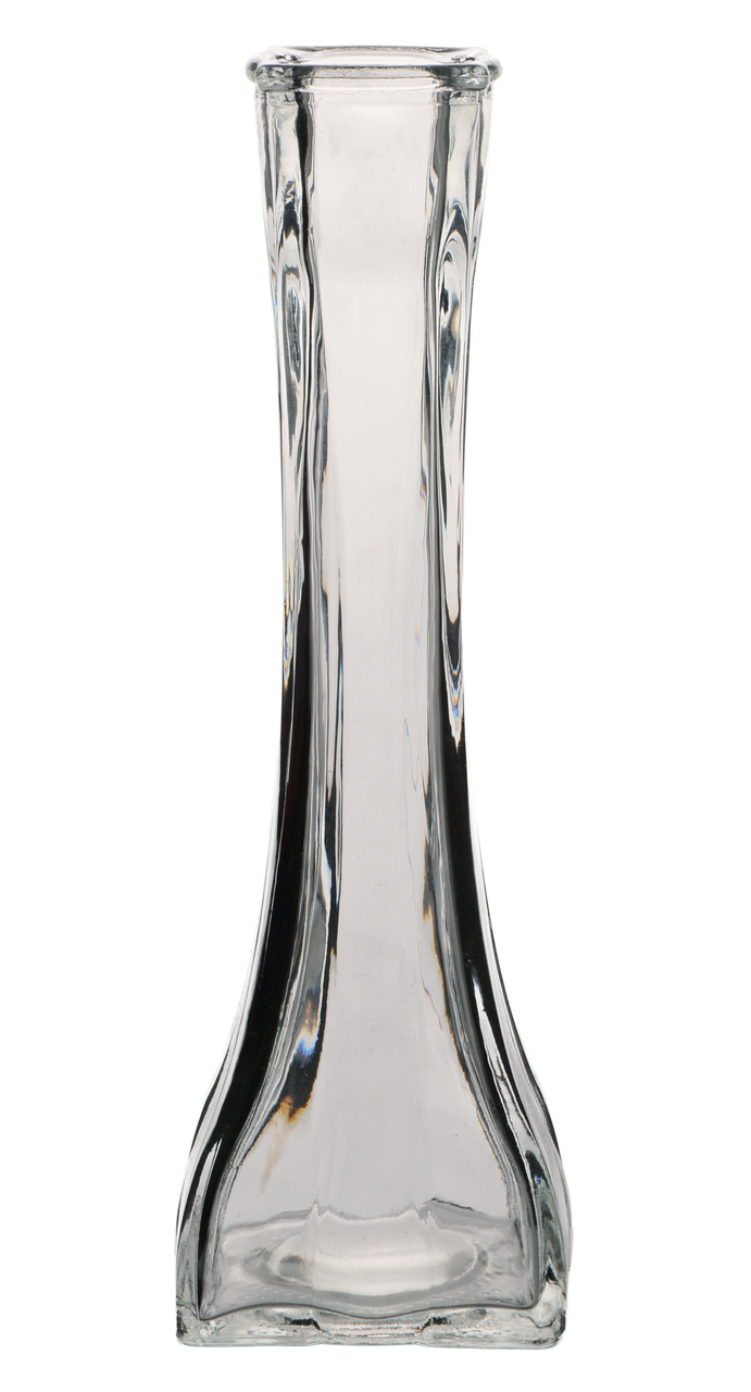 Ваза для цветов VIVA LILY стеклянная 20,5 см Прозрачный (A060167) - фото 2