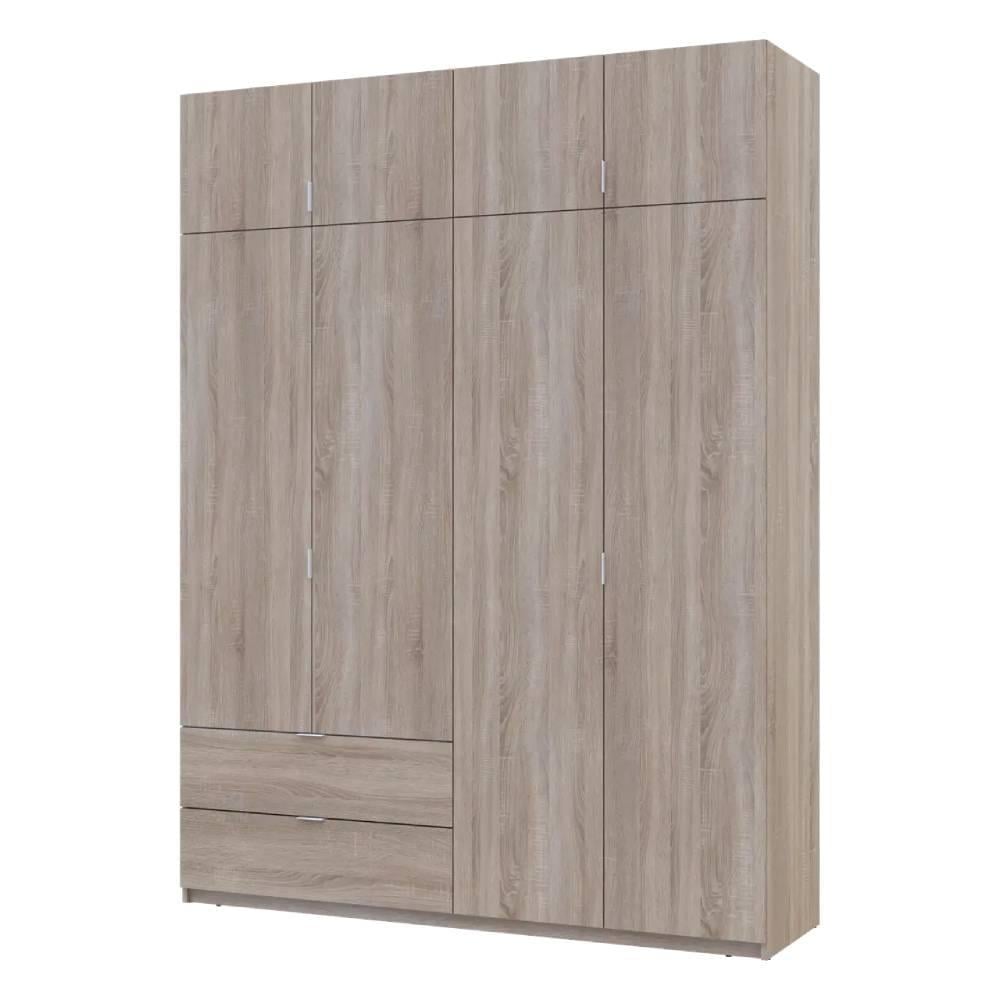 Шкаф Doros Лукас DRS-011620 180х50х240 см Дуб Сонома (80737731)