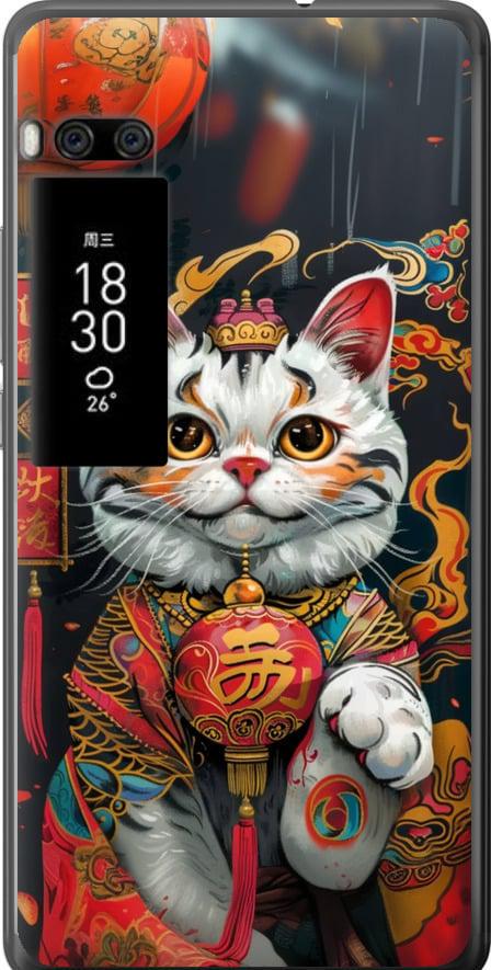 Чехол на Meizu Pro 7 Plus China Cat v2 (6135u-1131-42517)