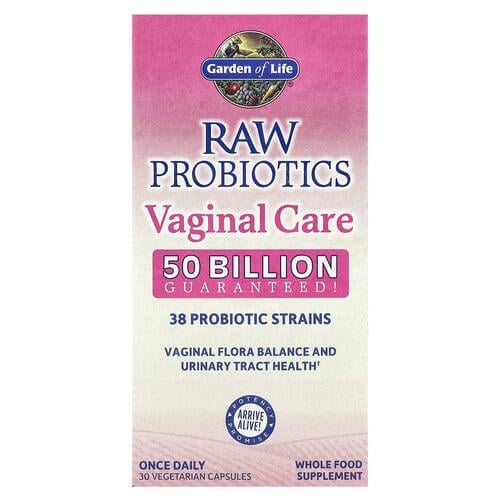 Пробиотики и пребиотики Garden of Life RAW Probiotics Vaginal Care 30 капс. (GOL-11663)