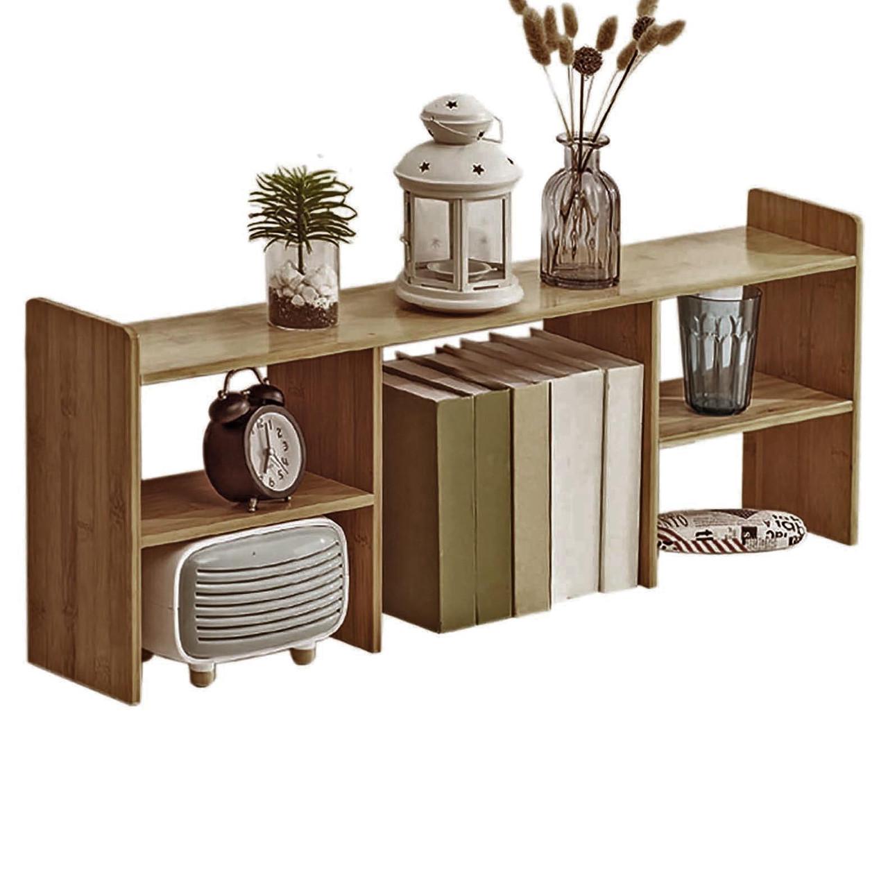 Полиця-надбудова настільна з дерева Лазіан сієна (АКД-022905)
