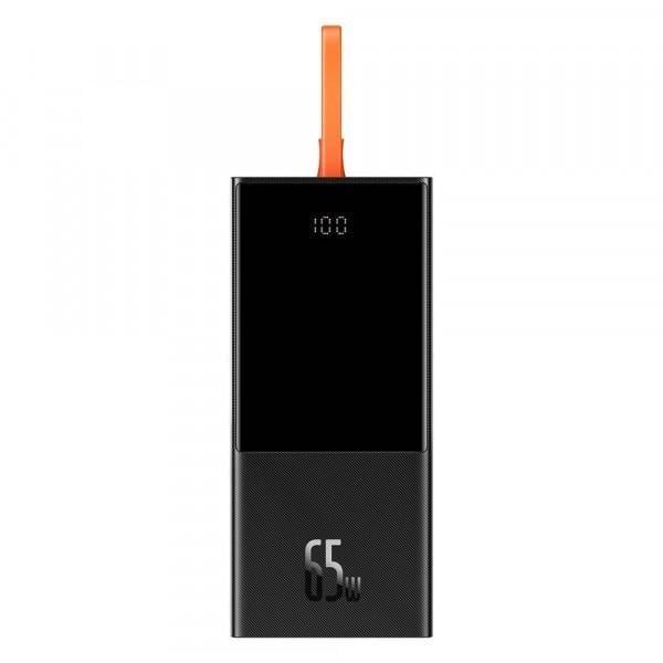 Повербанк Baseus Elf Digital Display 20000 mAh 65W 5A QC3.0+PD3.0 и Type-C кабелем 65W Black (1798482694)