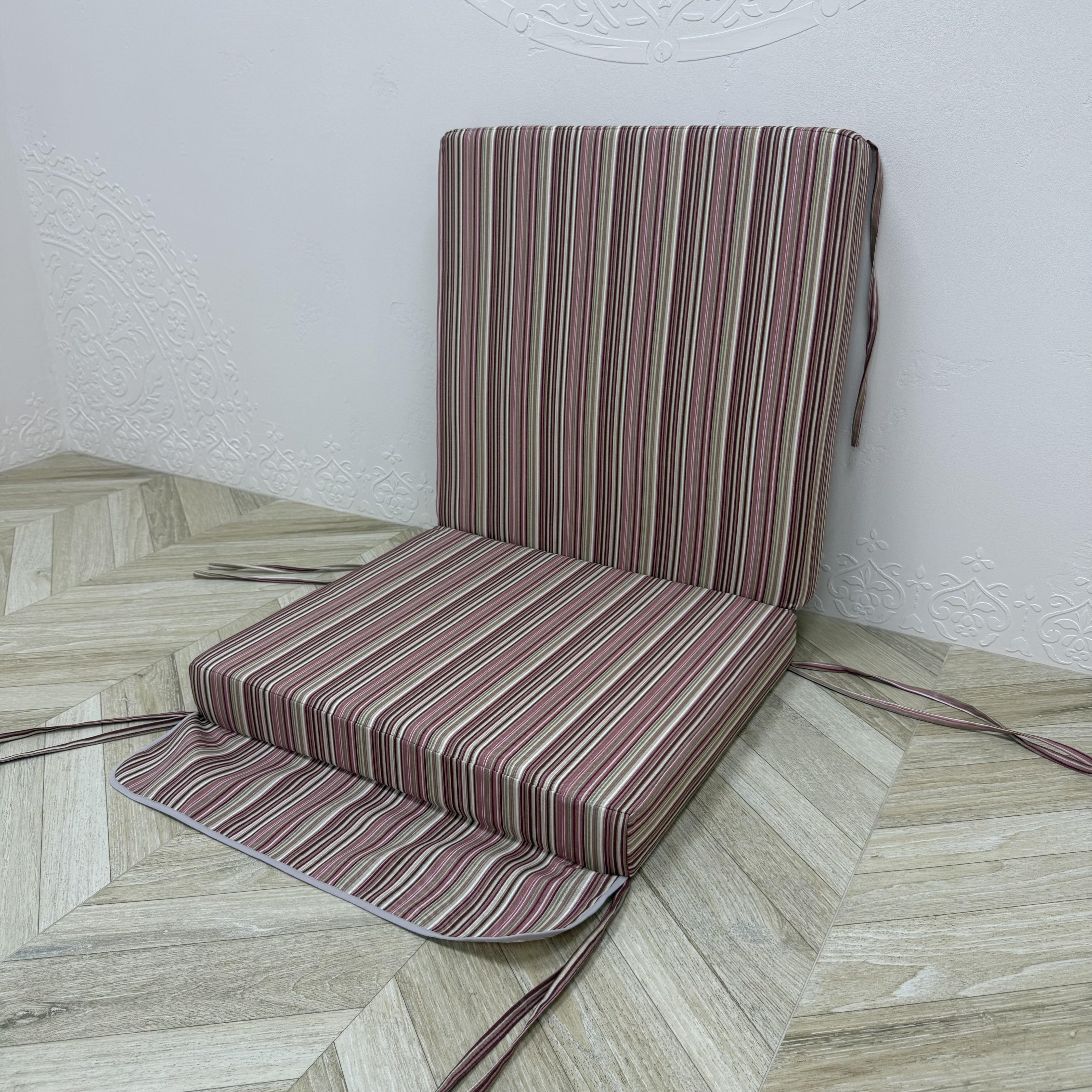 Матрац для крісла з рюшею Comfort Home Line панама 40х40х40х5 см