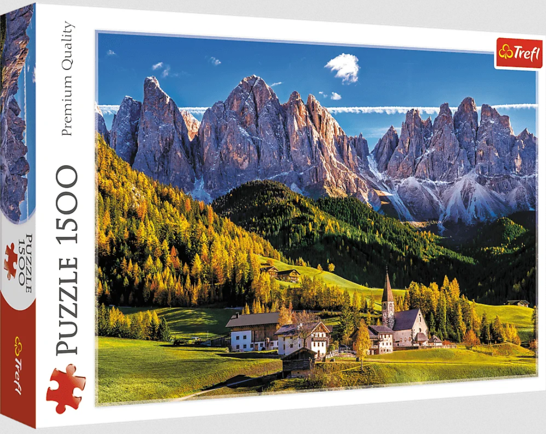 Пазл Trefl Долина Валь ди Фунес Доломитовые Альпы Италия 1500 эл.