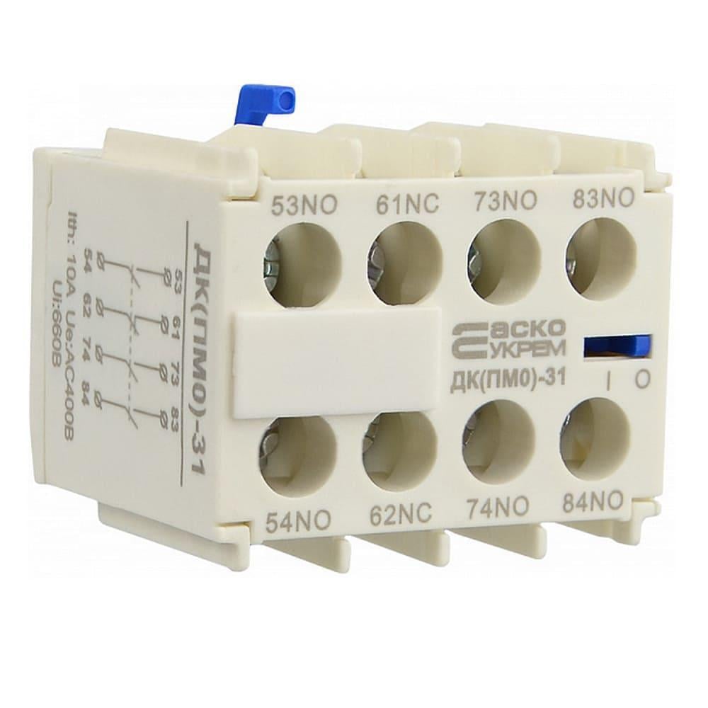 Контакт дополнительный АСКО для ПМ-0 ДК ПМ0-40 LA1-KN40 (A0040050059)