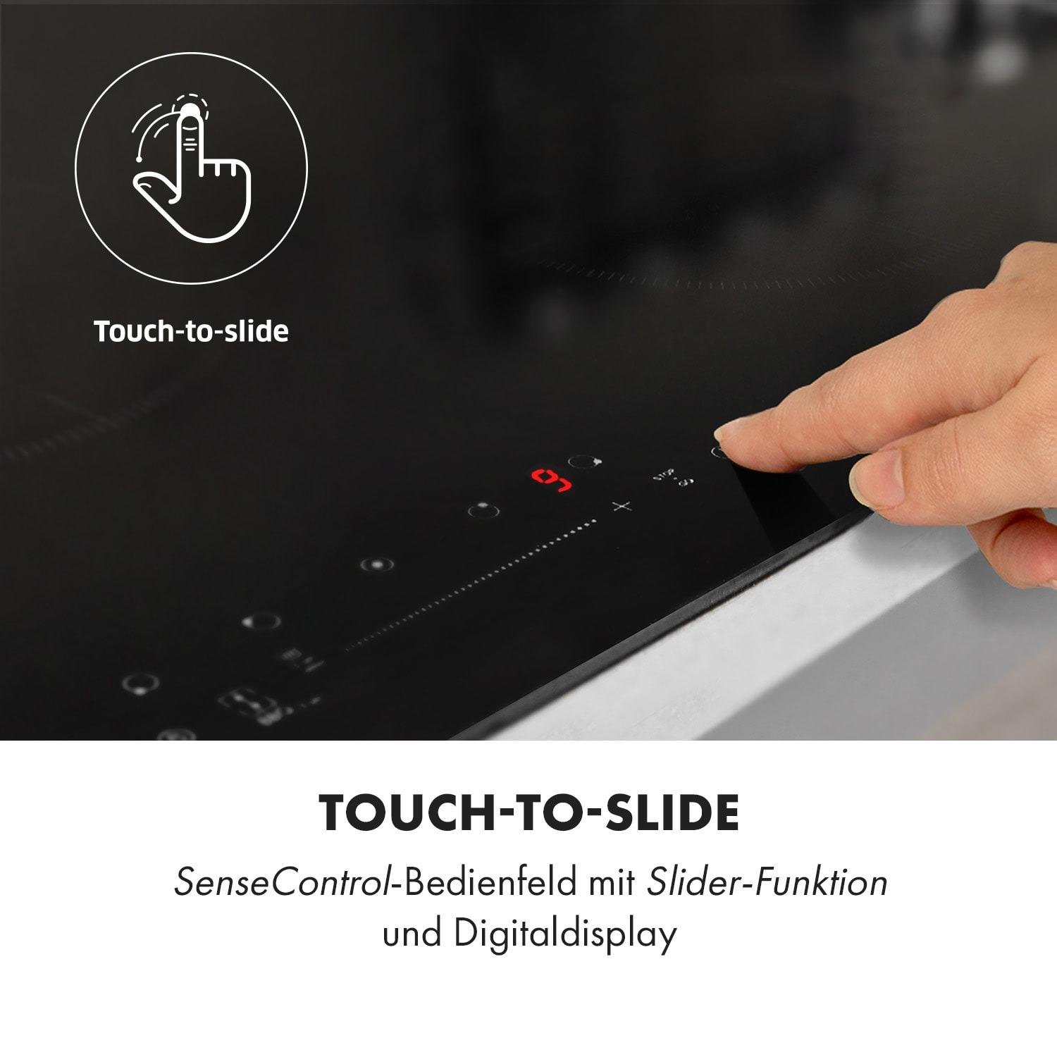 Варочная поверхность индукционная KLARSTEIN Delicatessa 90 Hybrid (10035181) - фото 2 Варочная поверхность индукционная KLARSTEIN Delicatessa 90 Hybrid (10035181) - фото 2