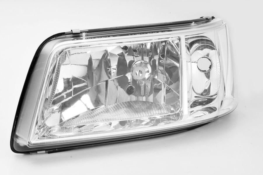 Фара передняя левая Volkswagen T5 2003-9/2009 H4 одинарная (441-1168L-LD-EM)