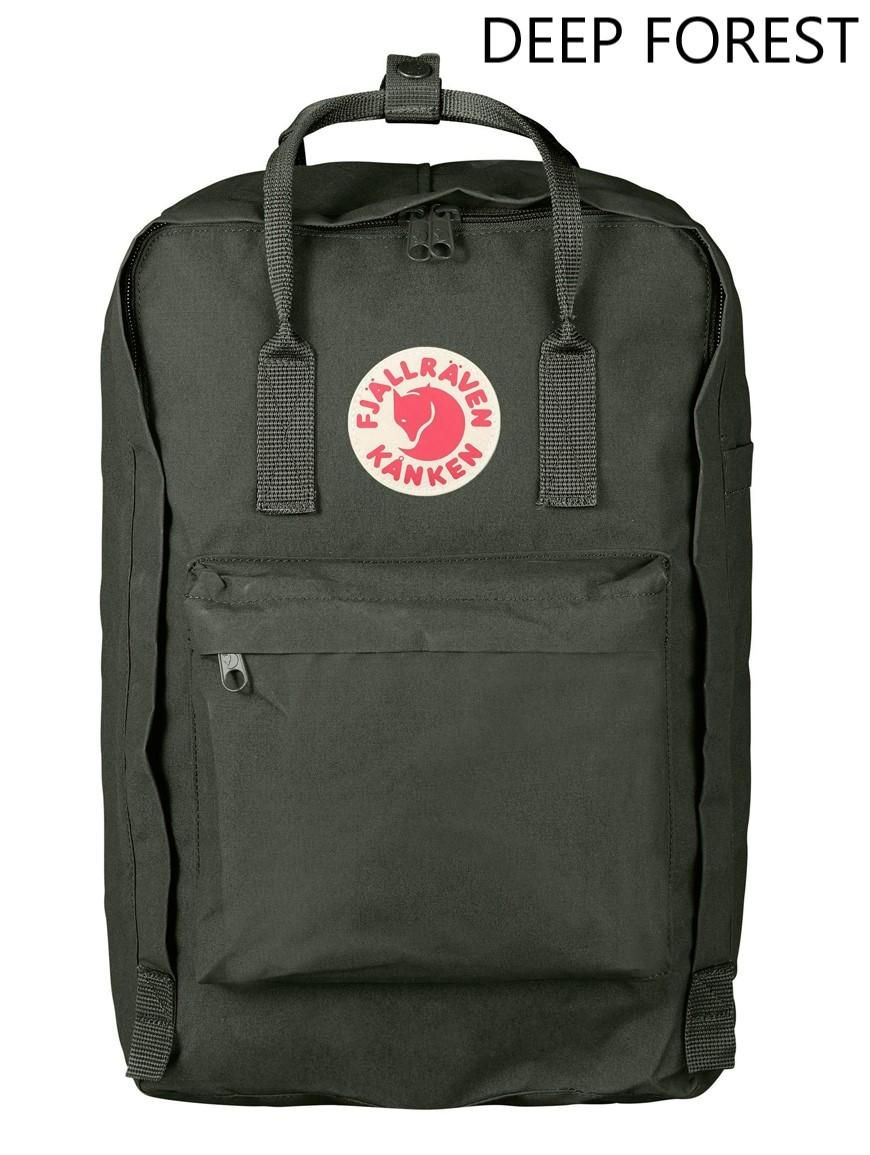 Рюкзак Fjallraven Kanken Laptop 17 Deep Forest (1004-27173.662)
