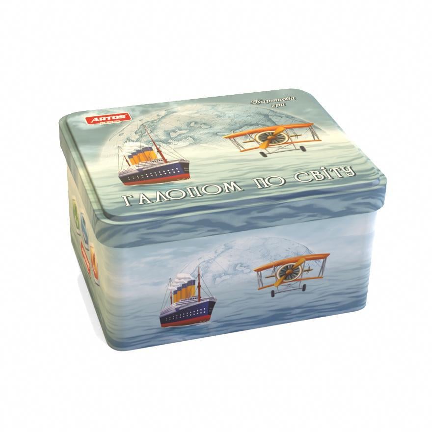 Настільна гра ARTOS GAMES Галопом Світу Різнокольоровий (SR-113-N-1046) - фото 3 Настільна гра ARTOS GAMES Галопом Світу Різнокольоровий (SR-113-N-1046) - фото 3