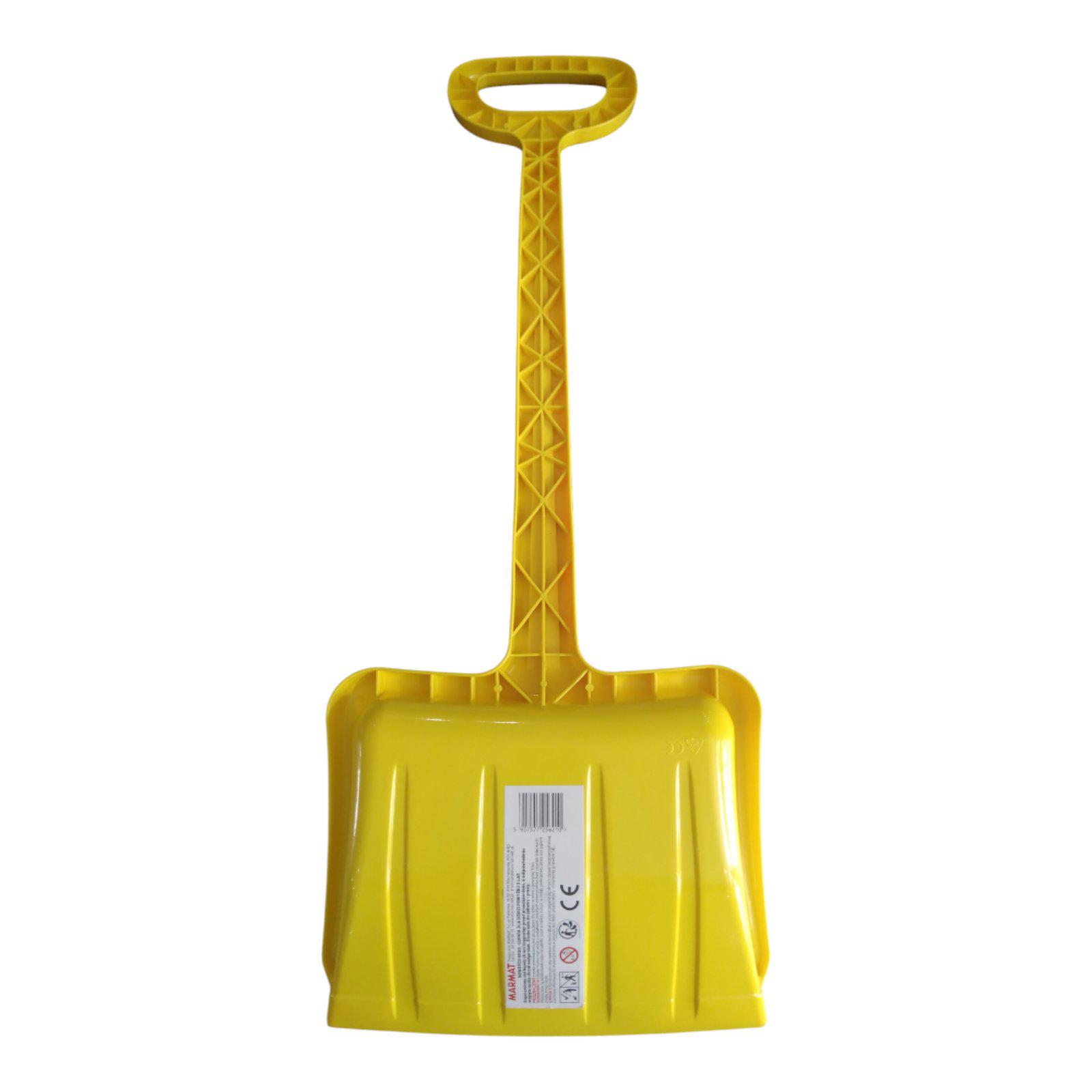 Лопата для снега детская Marmat Желтый (11271) - фото 7