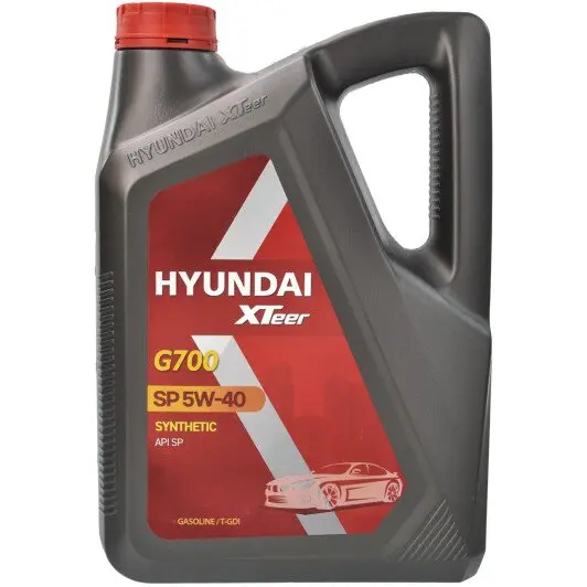 Моторное масло Hyundai XTeer Gasoline G700 5W-40 6 л (1061136)