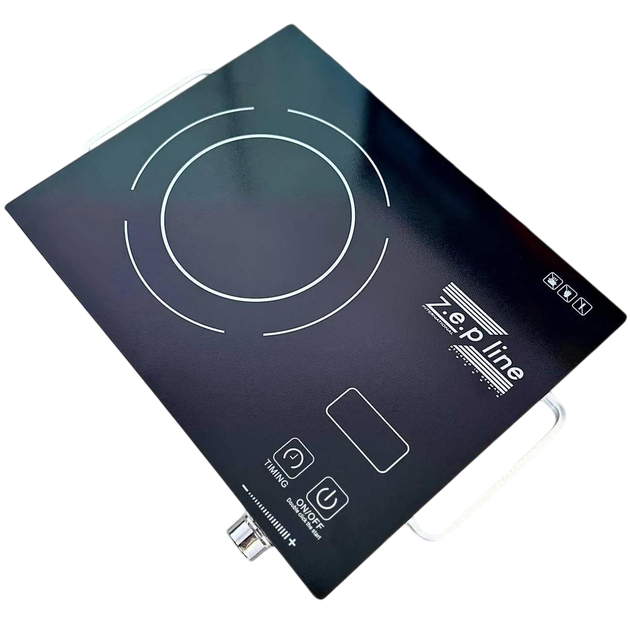 Плита настольная Zepline ZP-061 сенсорная 2200 Вт Черный (GR-04639)