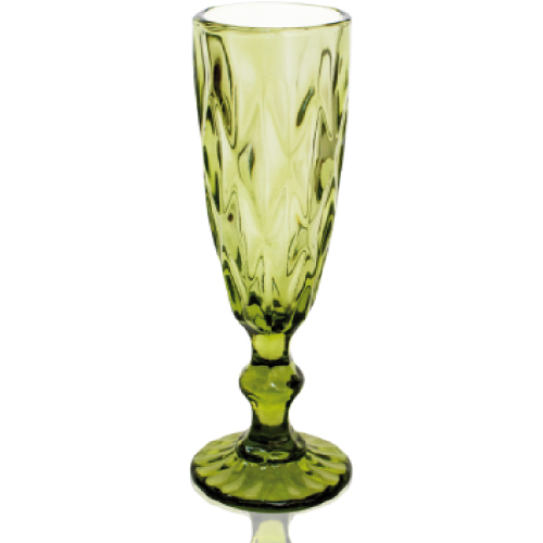 Набор бокалов для шампанского SNT Грани 200 мл 6 шт. Изумрудный (9454-3) - фото 1 Набор бокалов для шампанского SNT Грани 200 мл 6 шт. Изумрудный (9454-3) - фото 1