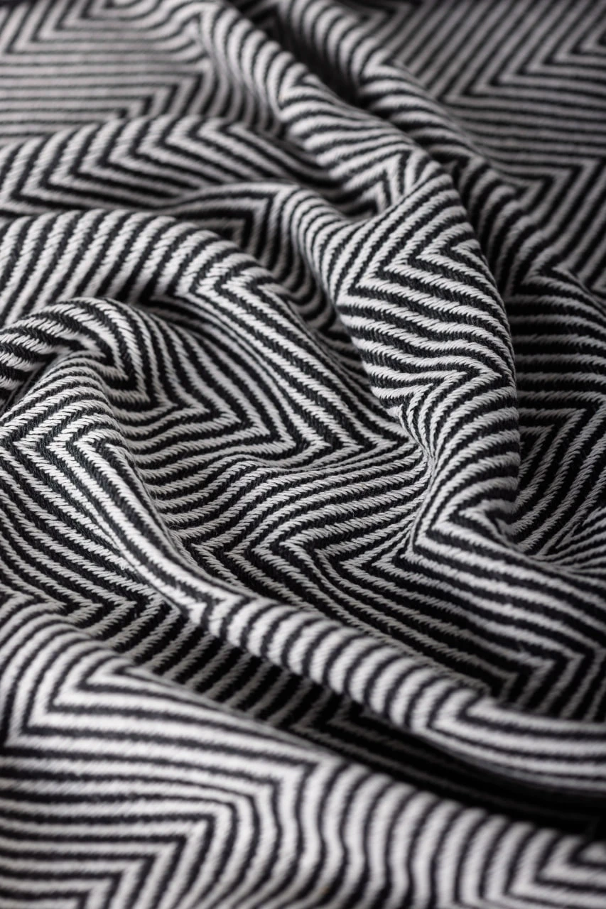 Плед HYGG Soft євро 200х230 см Чорно-білий (315482) - фото 4 Плед HYGG Soft євро 200х230 см Чорно-білий (315482) - фото 4