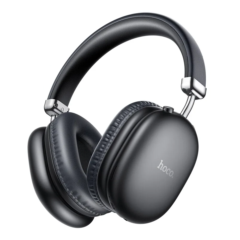 Наушники беспроводные накладные Hoco W35 Max Joy BT headphones Black (6942007612203)