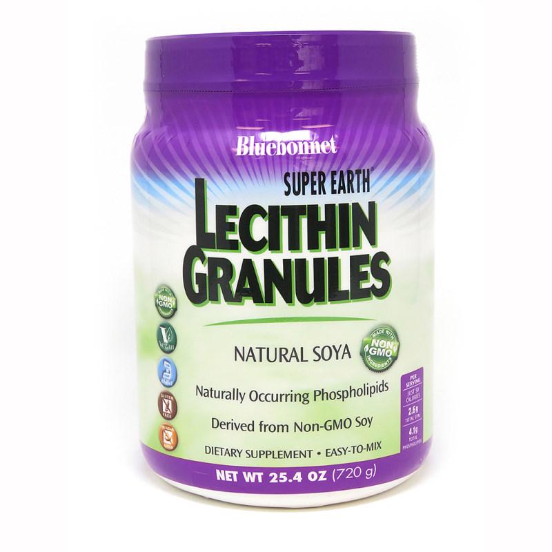 Натуральная добавка Bluebonnet Super Earth Lecithin Granules 720 г (3998)