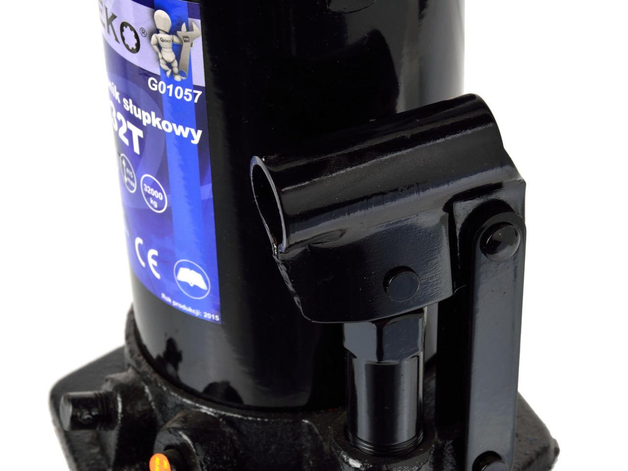 Домкрат гідравлічний GeKo пляшковий 32 тонни (G01057) - фото 6 Домкрат гідравлічний GeKo пляшковий 32 тонни (G01057) - фото 6