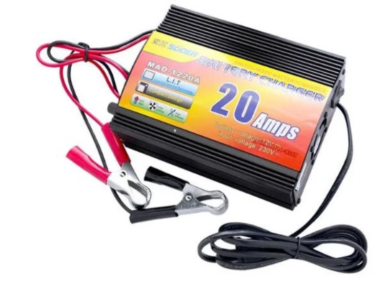 Зарядний пристрій UKC Battery Charger 20A MA-1220A для автомобільного акумулятора (011068) - фото 3