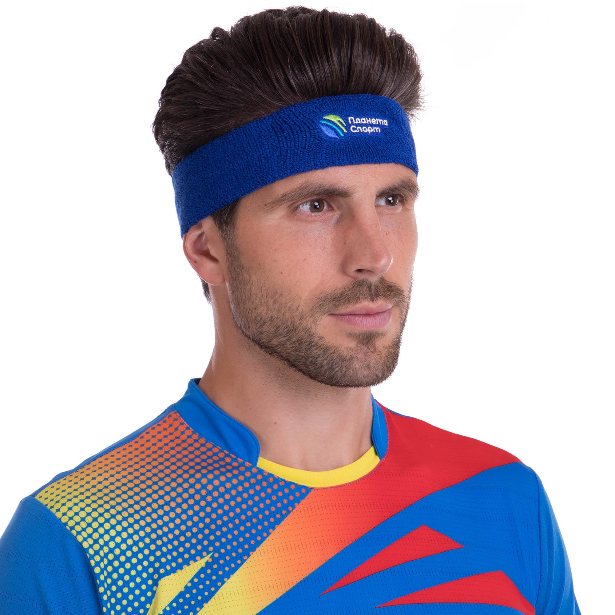 Повязка на голову SP-Sport ПЛАНЕТА СПОРТ BC-2973 PL one size Синий (BC-2973_Синий)