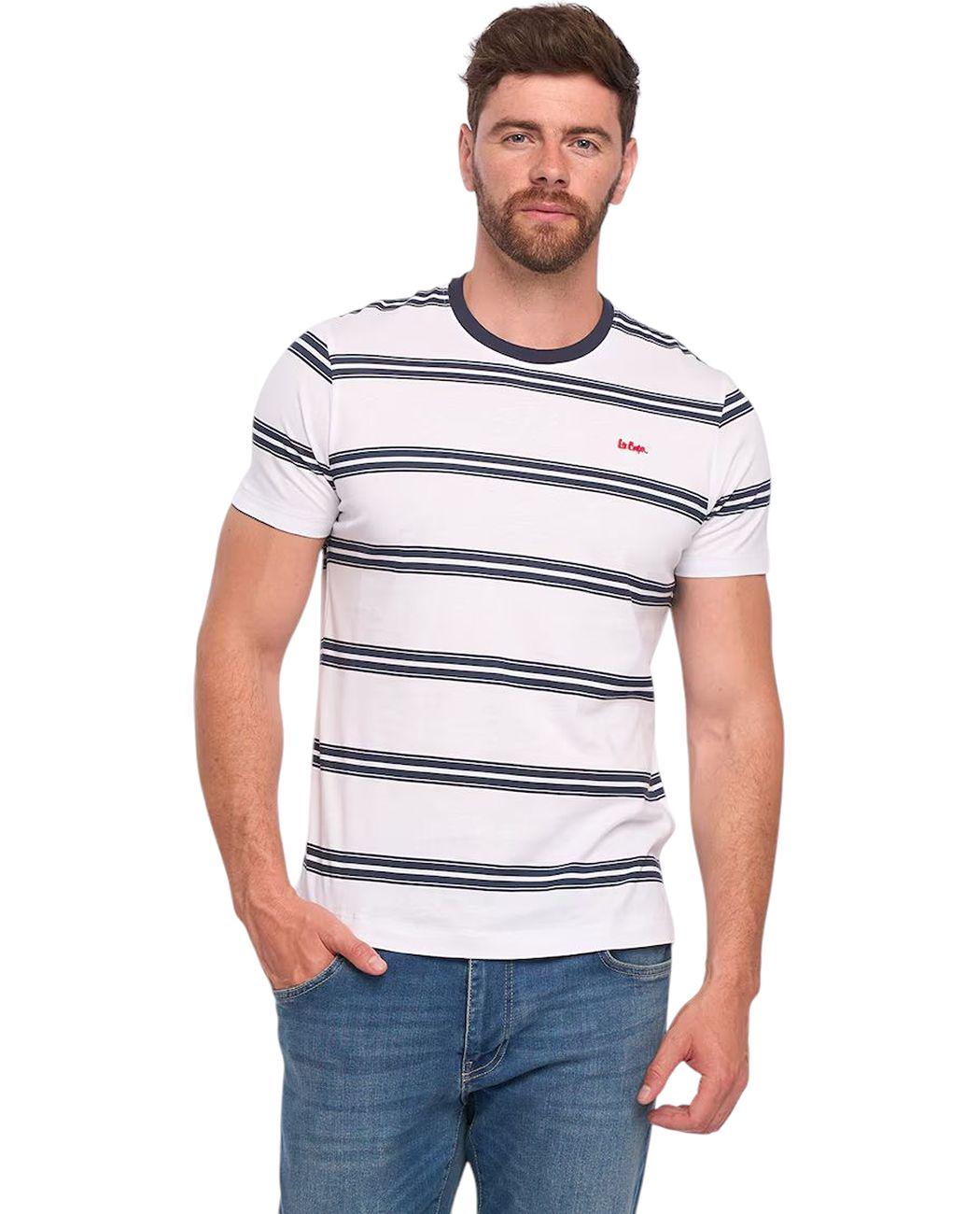 Футболка мужская Lee Cooper 10196476.101 XXL Белый (5942723049421) Футболка мужская Lee Cooper 10196476.101 XXL Белый (5942723049421)