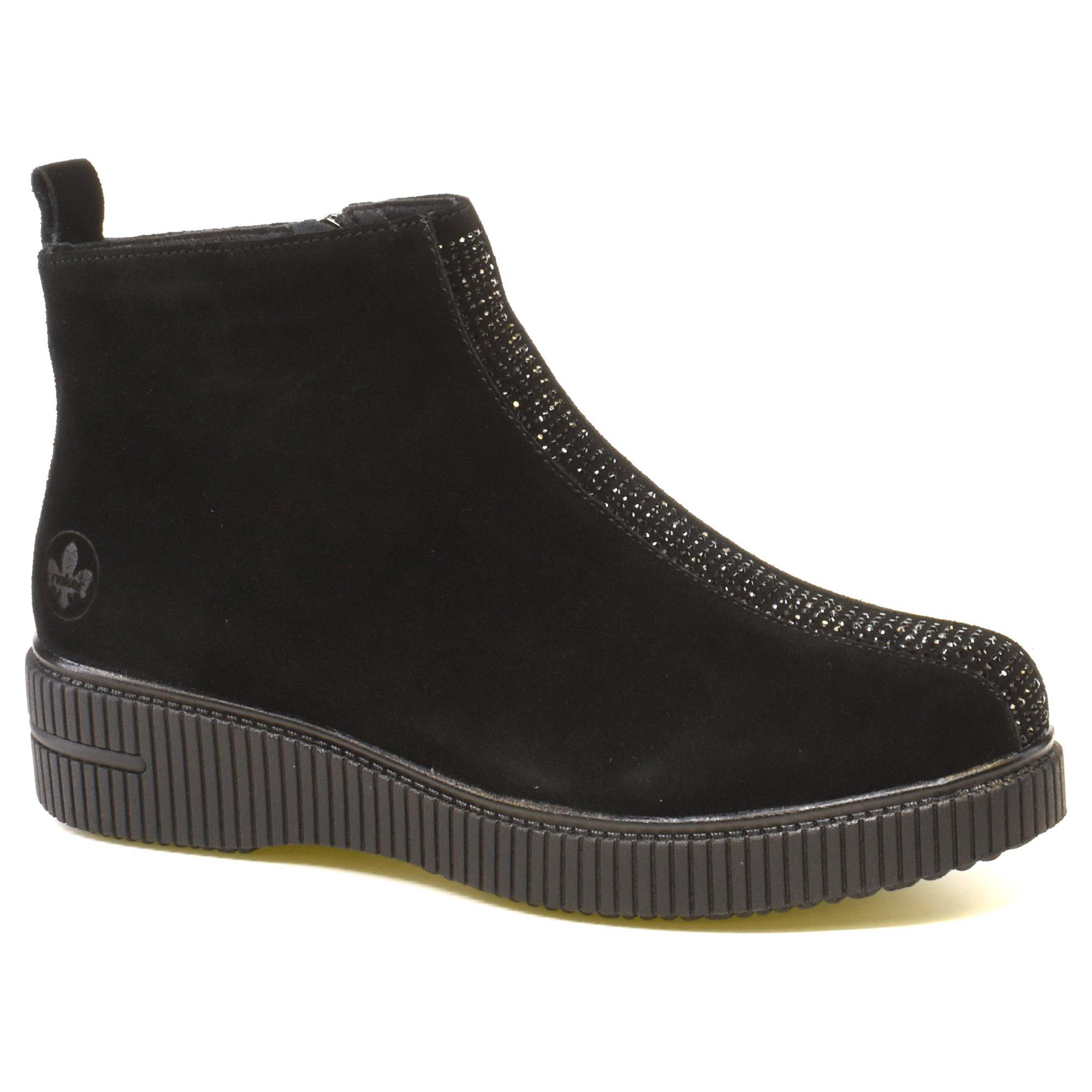 Ботинки зимние женские Rieker р. 36 Черный (013449-36)