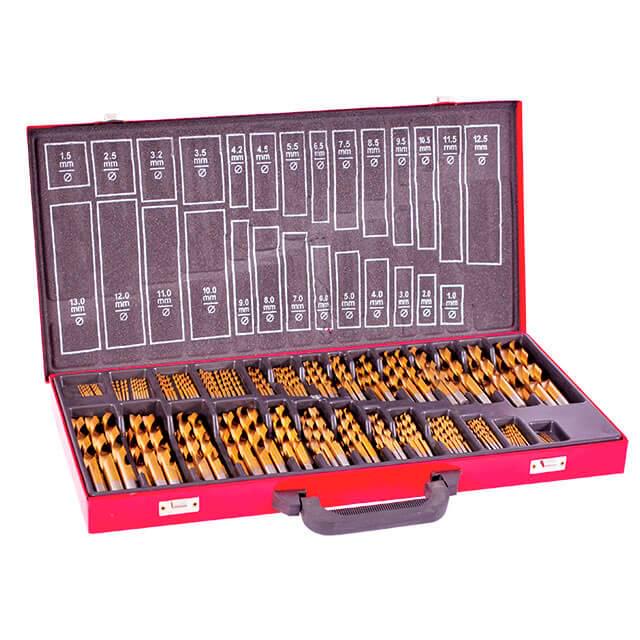 Набор сверл Intertool SD-0309 HSS 230 пр. (127826)